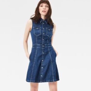 tacoma slim flare dress